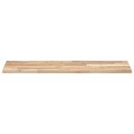 Casa si Gradina - Mobilier - Biblioteci si rafturi - Rafturi - Rafturi plutitoare 3 buc. 100x30x2cm lemn masiv acacia netratat - Infinity.ro