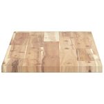 Casa si Gradina - Mobilier - Biblioteci si rafturi - Rafturi - Rafturi plutitoare 3 buc. 100x30x2cm lemn masiv acacia netratat - Infinity.ro