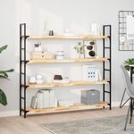 Casa si Gradina - Mobilier - Biblioteci si rafturi - Rafturi - Raft plutitor, 120x20x4 cm, lemn masiv de acacia netratat - Infinity.ro