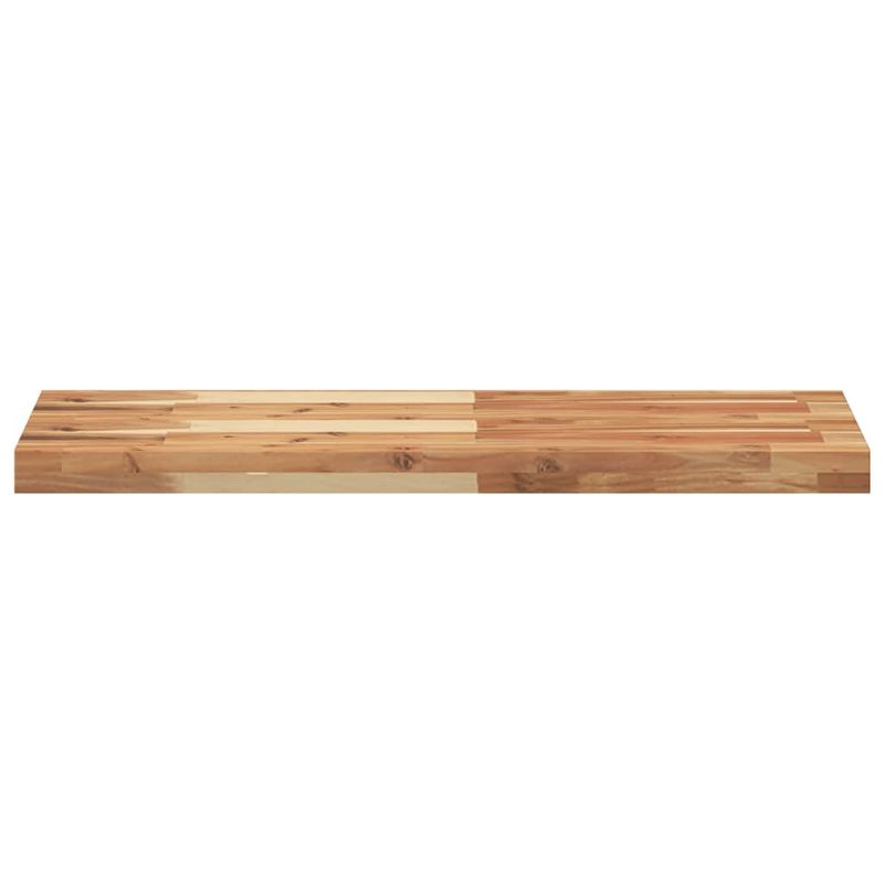 Casa si Gradina - Mobilier - Biblioteci si rafturi - Rafturi - Raft suspendat 80x30x4 cm lemn masiv acacia netratat - Infinity.ro