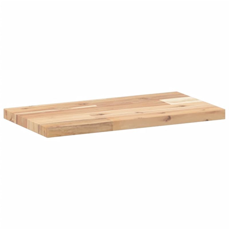 Casa si Gradina - Mobilier - Biblioteci si rafturi - Rafturi - Rafturi suspendate 4 buc. 60x20x2 cm lemn masiv acacia netratat, natural - Infinity.ro