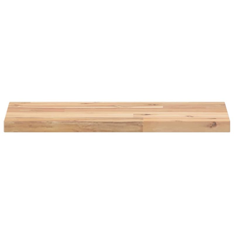 Casa si Gradina - Mobilier - Biblioteci si rafturi - Rafturi - Rafturi suspendate 4 buc. 60x20x2 cm lemn masiv acacia netratat, natural - Infinity.ro