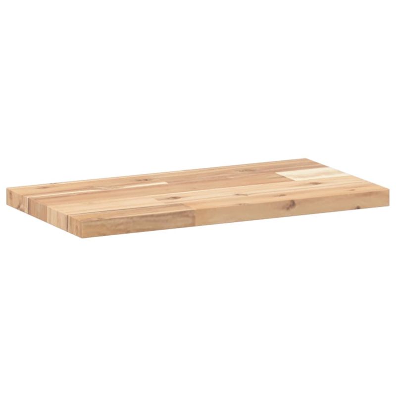 Casa si Gradina - Mobilier - Biblioteci si rafturi - Rafturi - Rafturi suspendate 4 buc. 60x20x2 cm lemn masiv acacia netratat, natural - Infinity.ro