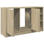 Casa si Gradina - Mobilier - Seturi de mobilier - Seturi baie - Dulap de chiuveta, stejar sonoma, 90x29x55 cm, lemn prelucrat - Infinity.ro