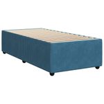 Casa si Gradina - Mobilier - Paturi si accesorii - Paturi - Cadru de pat, albastru, 80x200 cm, catifea - Infinity.ro