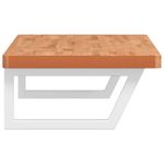 Casa si Gradina - Mobilier - Biblioteci si rafturi - Rafturi - Raft pentru lavoar montat pe perete, otel si lemn masiv fag - Infinity.ro
