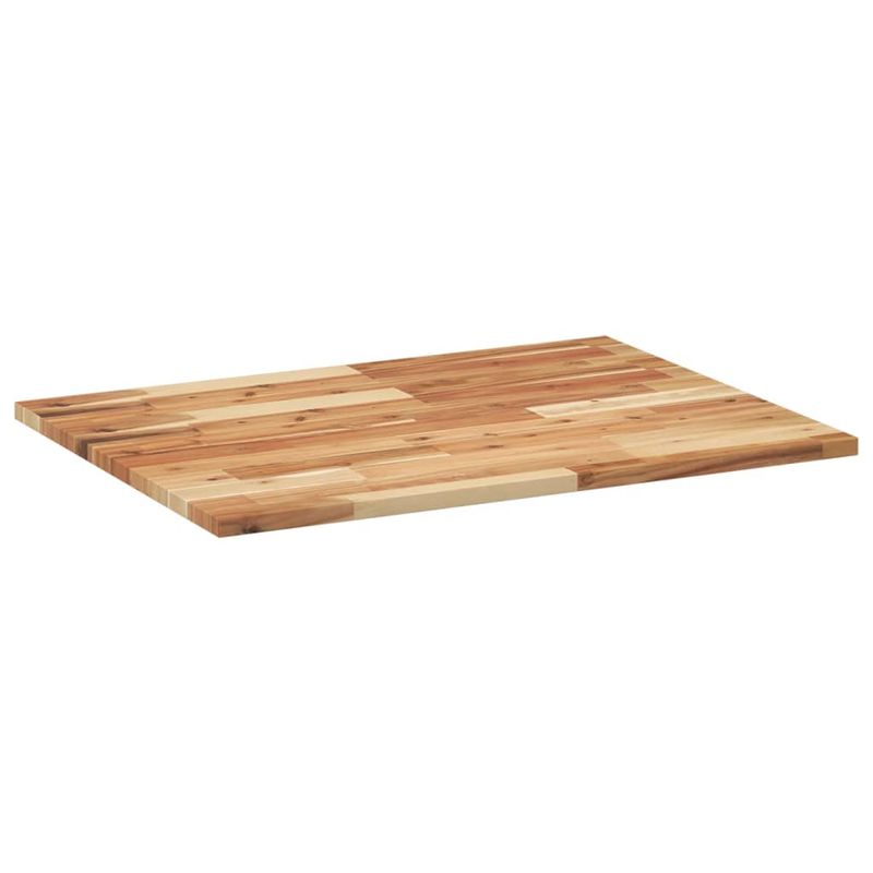 Casa si Gradina - Mobilier - Feronerie si accesorii mobila - Blat de masa, 100x60x2 cm, dreptunghiular, lemn masiv de acacia, finisat în ulei - Infinity.ro
