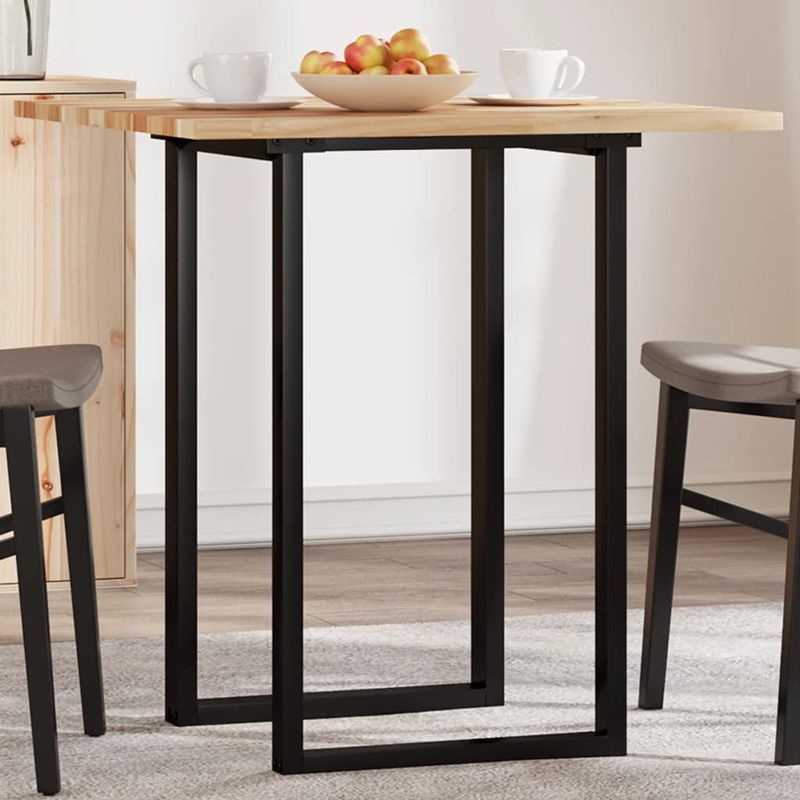 Casa si Gradina - Mobilier - Feronerie si accesorii mobila - Blat de masa patrat, 70x70x2 cm, lemn masiv de acacia, finisat în ulei - Infinity.ro