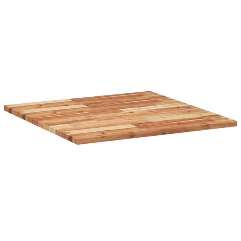 Casa si Gradina - Mobilier - Feronerie si accesorii mobila - Blat de masa patrat, 70x70x2 cm, lemn masiv de acacia, finisat în ulei - Infinity.ro