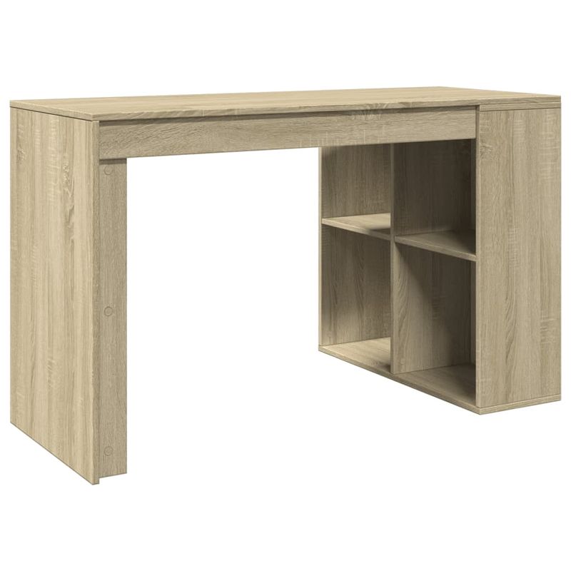 Casa si Gradina - Mobilier - Mese si birouri - Birouri - Birou, stejar sonoma, 123,5x73,5x75 cm, lemn prelucrat - Infinity.ro