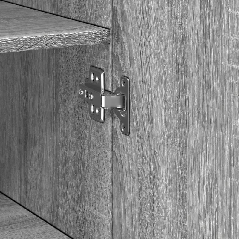 Casa si Gradina - Mobilier - Comode si corpuri - Corpuri bucatarie - Dulap inalt, gri sonoma, 45x42,5x185 cm, lemn compozit - Infinity.ro