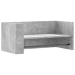 Casa si Gradina - Mobilier - Biblioteci si rafturi - Rafturi - Raft de perete, gri beton, 70,5x35x30,5 cm, lemn prelucrat - Infinity.ro