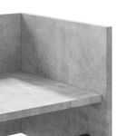 Casa si Gradina - Mobilier - Biblioteci si rafturi - Rafturi - Raft de perete, gri beton, 70,5x35x30,5 cm, lemn prelucrat - Infinity.ro