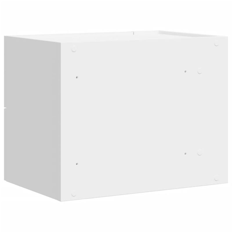 Casa si Gradina - Mobilier - Comode si corpuri - Noptiere - Noptiera de perete, alb, 45x30x35 cm - Infinity.ro