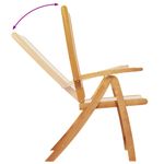Casa si Gradina - Gradina si terasa - Mobilier exterior - Seturi mobila gradina - Set mobilier de gradina, 9 piese, lemn masiv acacia/textilena - Infinity.ro