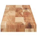 Casa si Gradina - Mobilier - Biblioteci si rafturi - Rafturi - Raft suspendat 140x20x4 cm lemn masiv acacia netratat - Infinity.ro
