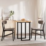 Casa si Gradina - Constructii - Lemn constructii - Placi lemn - Blat de masa rotund, diametru 70x4 cm, lemn masiv de acacia, natural - Infinity.ro