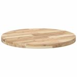 Casa si Gradina - Constructii - Lemn constructii - Placi lemn - Blat de masa rotund, diametru 70x4 cm, lemn masiv de acacia, natural - Infinity.ro