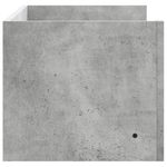 Casa si Gradina - Mobilier - Biblioteci si rafturi - Rafturi - Raft de perete, gri beton, 100x35x30,5 cm, lemn prelucrat - Infinity.ro