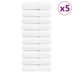 Casa si Gradina - Textile si covoare - Textile baie - Prosoape - Prosoape premium, 50 buc., alb, 30x30 cm, 600 gsm, 100% bumbac - Infinity.ro