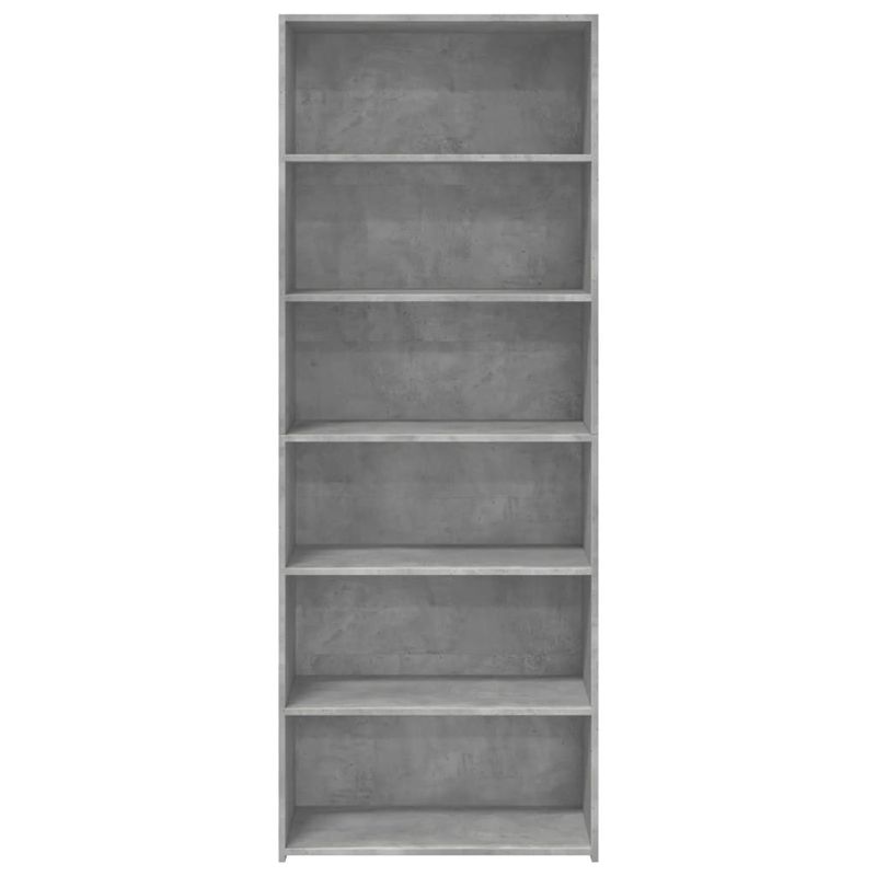 Casa si Gradina - Mobilier - Comode si corpuri - Corpuri bucatarie - Dulap inalt, gri beton, 70x41x185 cm, lemn prelucrat - Infinity.ro