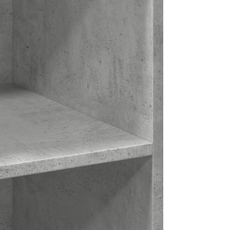 Casa si Gradina - Mobilier - Comode si corpuri - Corpuri bucatarie - Dulap inalt, gri beton, 70x41x185 cm, lemn prelucrat - Infinity.ro