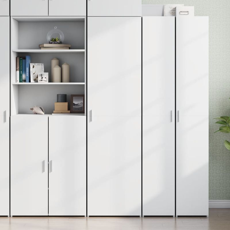 Casa si Gradina - Mobilier - Comode si corpuri - Corpuri bucatarie - Dulap inalt, alb, 50x42,5x185 cm, lemn prelucrat - Infinity.ro