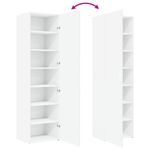 Casa si Gradina - Mobilier - Comode si corpuri - Corpuri bucatarie - Dulap inalt, alb, 50x42,5x185 cm, lemn prelucrat - Infinity.ro
