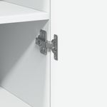 Casa si Gradina - Mobilier - Comode si corpuri - Corpuri bucatarie - Dulap inalt, alb, 50x42,5x185 cm, lemn prelucrat - Infinity.ro