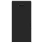 Casa si Gradina - Mobilier - Comode si corpuri - Comode - Dulap, negru, 45x42,5x93 cm, lemn prelucrat - Infinity.ro