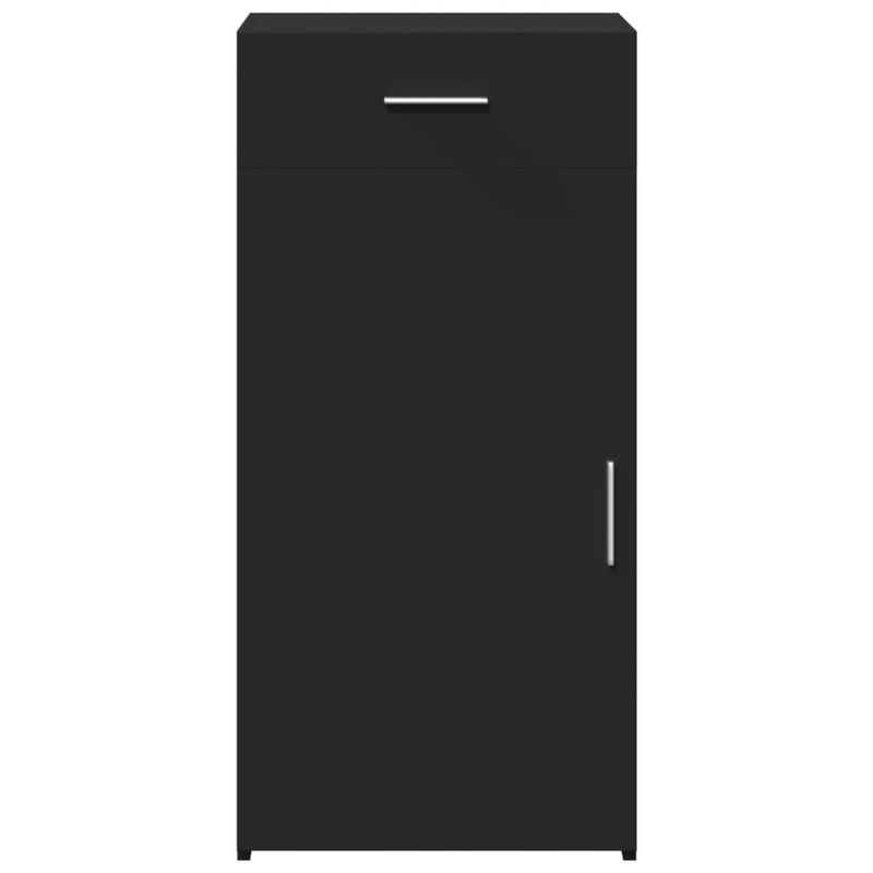 Casa si Gradina - Mobilier - Comode si corpuri - Comode - Dulap, negru, 45x42,5x93 cm, lemn prelucrat - Infinity.ro