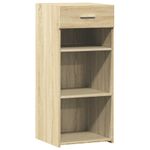 Casa si Gradina - Mobilier - Comode si corpuri - Comode - Dulap, stejar sonoma, 40x42,5x93 cm, lemn prelucrat - Infinity.ro