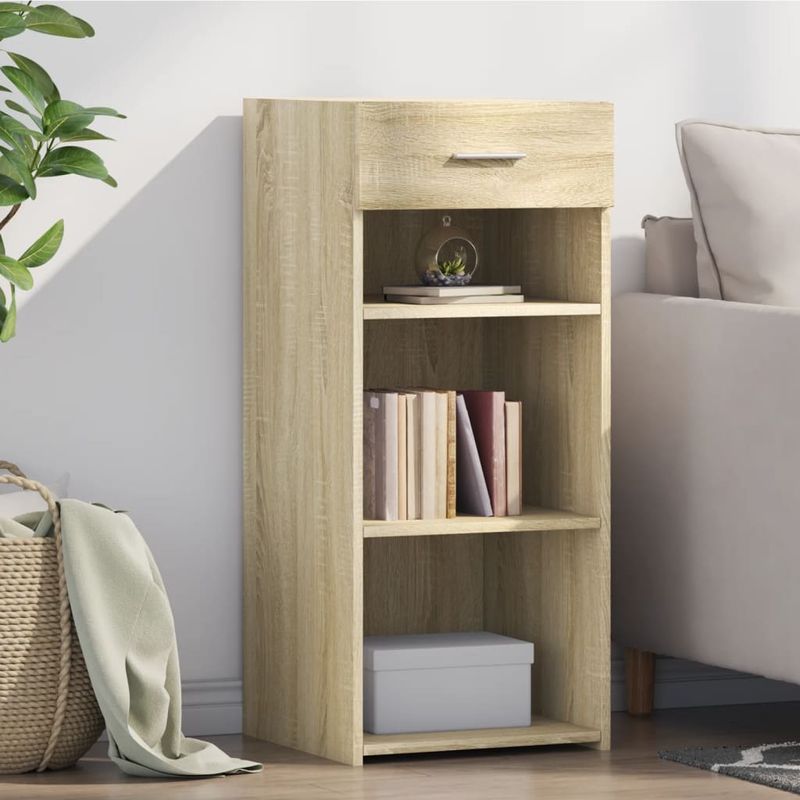 Casa si Gradina - Mobilier - Comode si corpuri - Comode - Dulap, stejar sonoma, 40x42,5x93 cm, lemn prelucrat - Infinity.ro