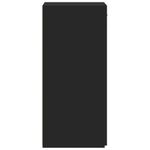 Casa si Gradina - Mobilier - Comode si corpuri - Comode - Dulap, negru, 45x42,5x93 cm, lemn prelucrat - Infinity.ro