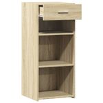 Casa si Gradina - Mobilier - Comode si corpuri - Comode - Dulap, stejar sonoma, 40x42,5x93 cm, lemn prelucrat - Infinity.ro