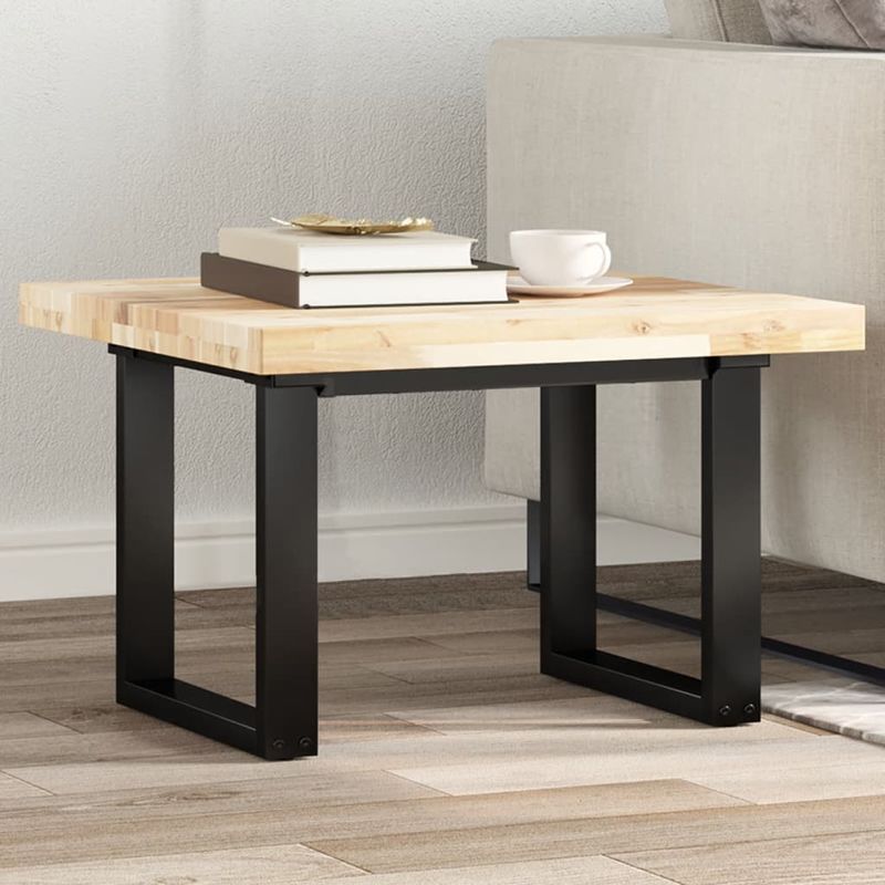 Casa si Gradina - Mobilier - Feronerie si accesorii mobila - Blat de masa patrat, 60x60x4 cm, lemn masiv de acacia, natural - Infinity.ro