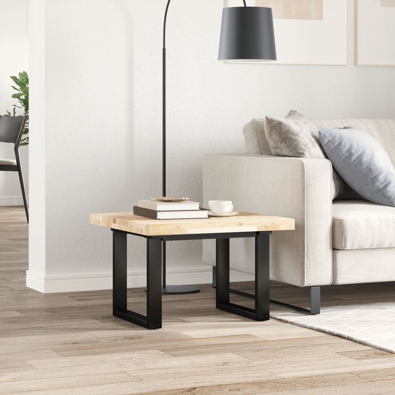 Casa si Gradina - Mobilier - Feronerie si accesorii mobila - Blat de masa patrat, 60x60x4 cm, lemn masiv de acacia, natural - Infinity.ro