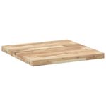 Casa si Gradina - Mobilier - Feronerie si accesorii mobila - Blat de masa patrat, 60x60x4 cm, lemn masiv de acacia, natural - Infinity.ro