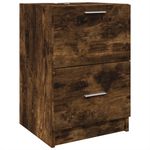 Casa si Gradina - Mobilier - Mobilier baie - Comode baie - Dulap de chiuveta, stejar afumat, 40x37x59 cm, lemn prelucrat - Infinity.ro