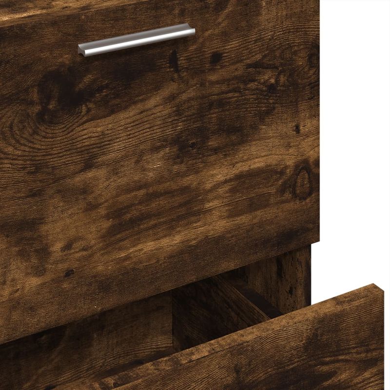Casa si Gradina - Mobilier - Mobilier baie - Comode baie - Dulap de chiuveta, stejar afumat, 40x37x59 cm, lemn prelucrat - Infinity.ro
