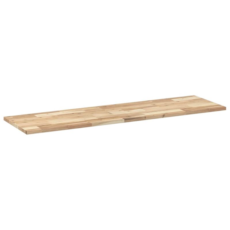 Casa si Gradina - Mobilier - Biblioteci si rafturi - Rafturi - Rafturi suspendate 2 buc. 160x40x2cm lemn masiv acacia netratat, natural - Infinity.ro