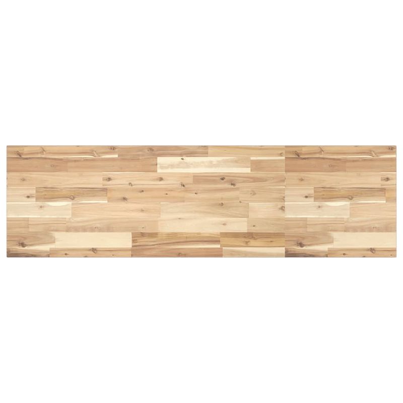 Casa si Gradina - Mobilier - Biblioteci si rafturi - Rafturi - Rafturi suspendate 2 buc. 160x40x2cm lemn masiv acacia netratat, natural - Infinity.ro