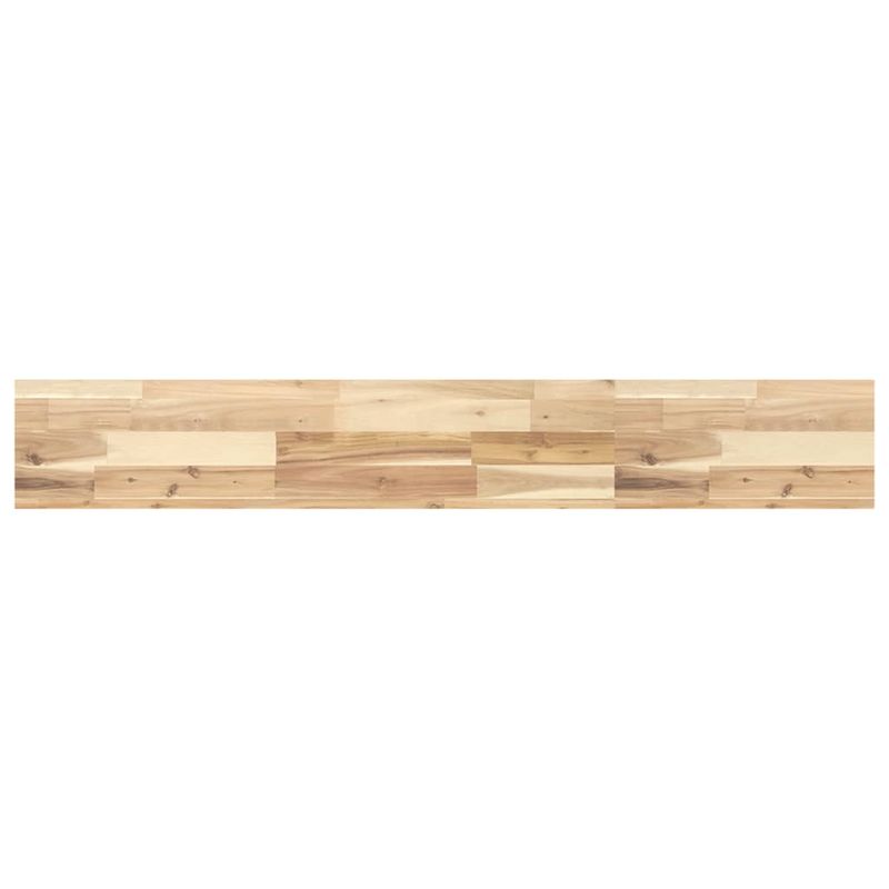 Casa si Gradina - Mobilier - Biblioteci si rafturi - Rafturi - Raft plutitor 3 buc. 120x20x4 cm, lemn masiv de acacia netratat - Infinity.ro