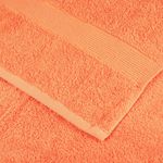 Casa si Gradina - Textile si covoare - Textile baie - Prosoape - Prosoape de maini premium 10buc. 50x100cm 600 gsm 100% bumbac, portocaliu - Infinity.ro