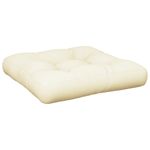 Casa si Gradina - Gradina si terasa - Mobilier exterior - Perne decorative exterior - Perne de paleti, 2 buc., crem, material textil - Infinity.ro