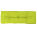 Casa si Gradina - Gradina si terasa - Mobilier exterior - Perne decorative exterior - Perna de paleti, verde aprins, 120x40x12 cm, material textil - Infinity.ro