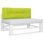 Casa si Gradina - Gradina si terasa - Mobilier exterior - Perne decorative exterior - Perna de paleti, verde aprins, 120x40x12 cm, material textil - Infinity.ro