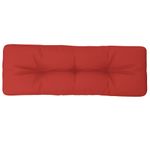 Casa si Gradina - Gradina si terasa - Mobilier exterior - Perne decorative exterior - Perna de paleti, rosu, 120x40x12 cm, material textil - Infinity.ro