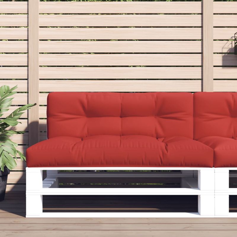 Casa si Gradina - Gradina si terasa - Mobilier exterior - Perne decorative exterior - Perna de paleti, rosu, 120x40x12 cm, material textil - Infinity.ro