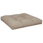 Casa si Gradina - Gradina si terasa - Mobilier exterior - Perne decorative exterior - Perne de paleti, 2 buc., gri taupe, material textil - Infinity.ro